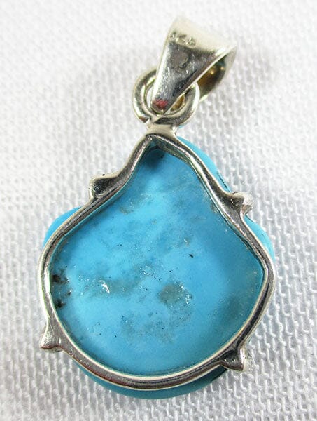 Sleeping Beauty Turquoise pendant (Small) - Crystal Jewellery > Crystal Pendants
