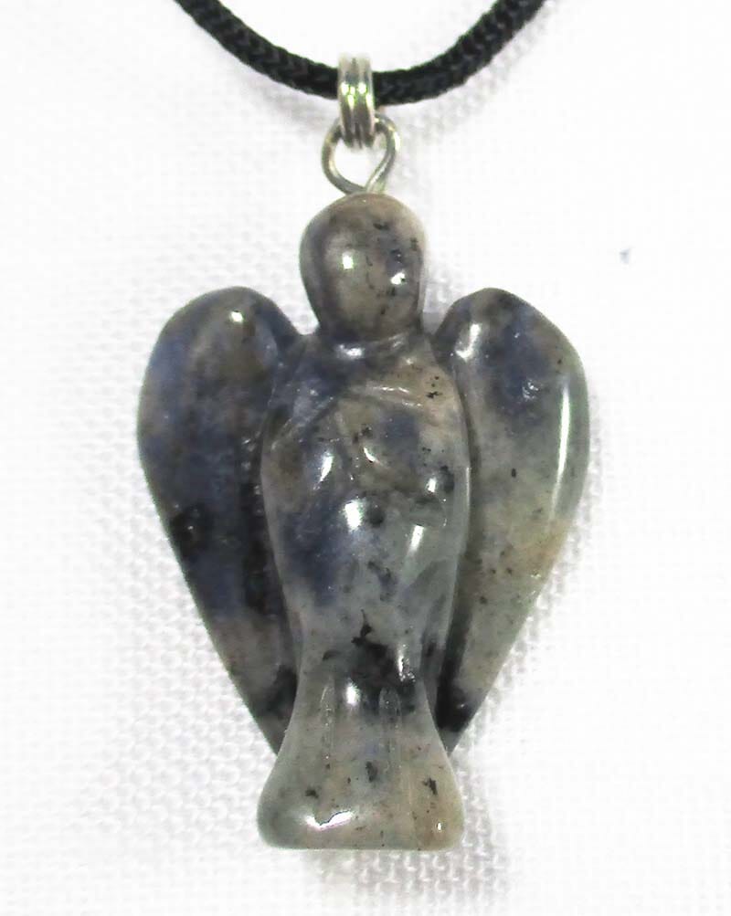 Sodalite Angel Pendant - Crystal Jewellery > Angel Pendants