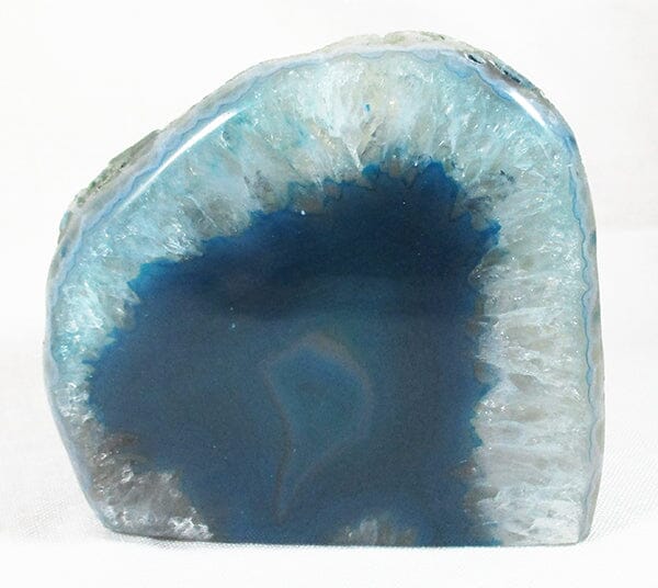 Standing Sea Green Agate Tealight Holder - Others > Tealight Holders