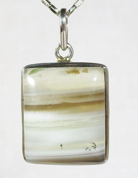 Stripey Agate Pendant - Crystal Jewellery > Crystal Pendants