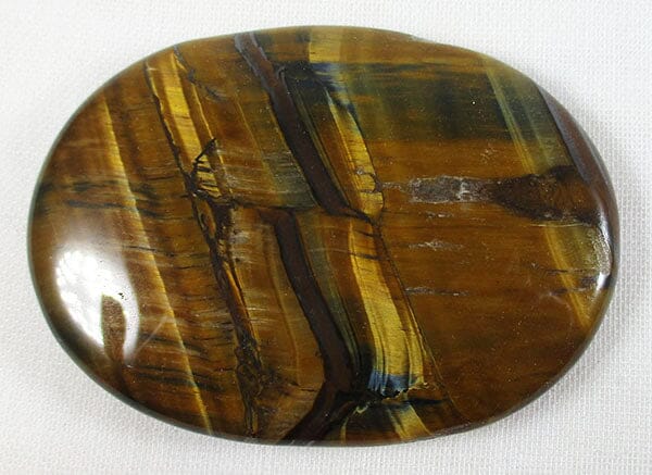 Tigers Eye Palm Stone - Cut & Polished Crystals > Polished Crystal Palm Stones