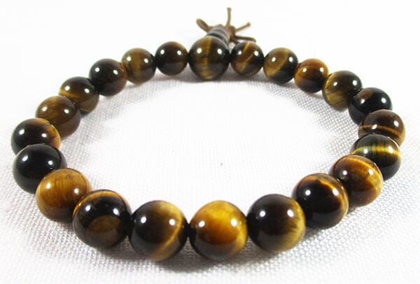 Tigers Eye Power Bead Bracelet - Crystal Jewellery > Gemstone Bracelets