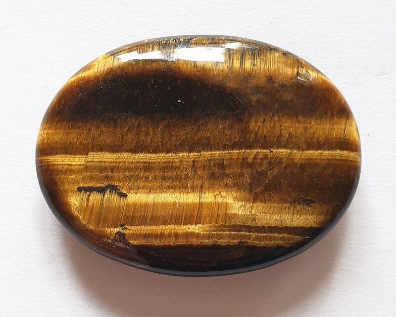 Tigers Eye Thumb Stone - Cut & Polished Crystals > Polished Crystal Thumb Stones