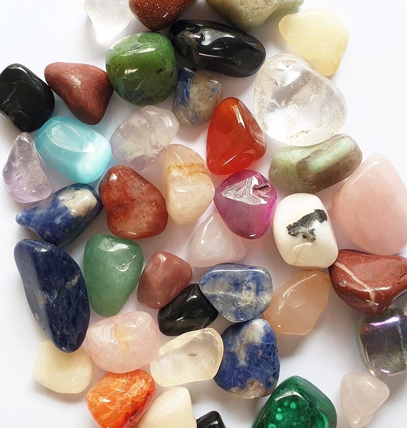 Tumble Stones Treasure Chest - Cut & Polished Crystals > Polished Crystal Tumble Stones