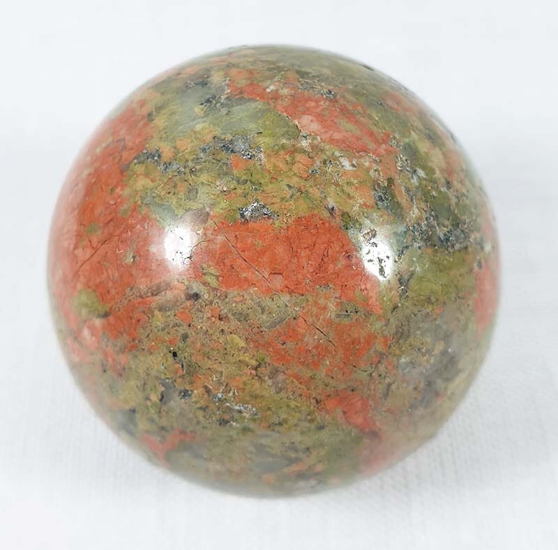Unakite Sphere - Crystal Carvings > Polished Crystal Spheres