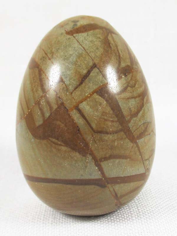 Walnut Jasper Egg - Crystal Carvings > Polished Crystal Eggs