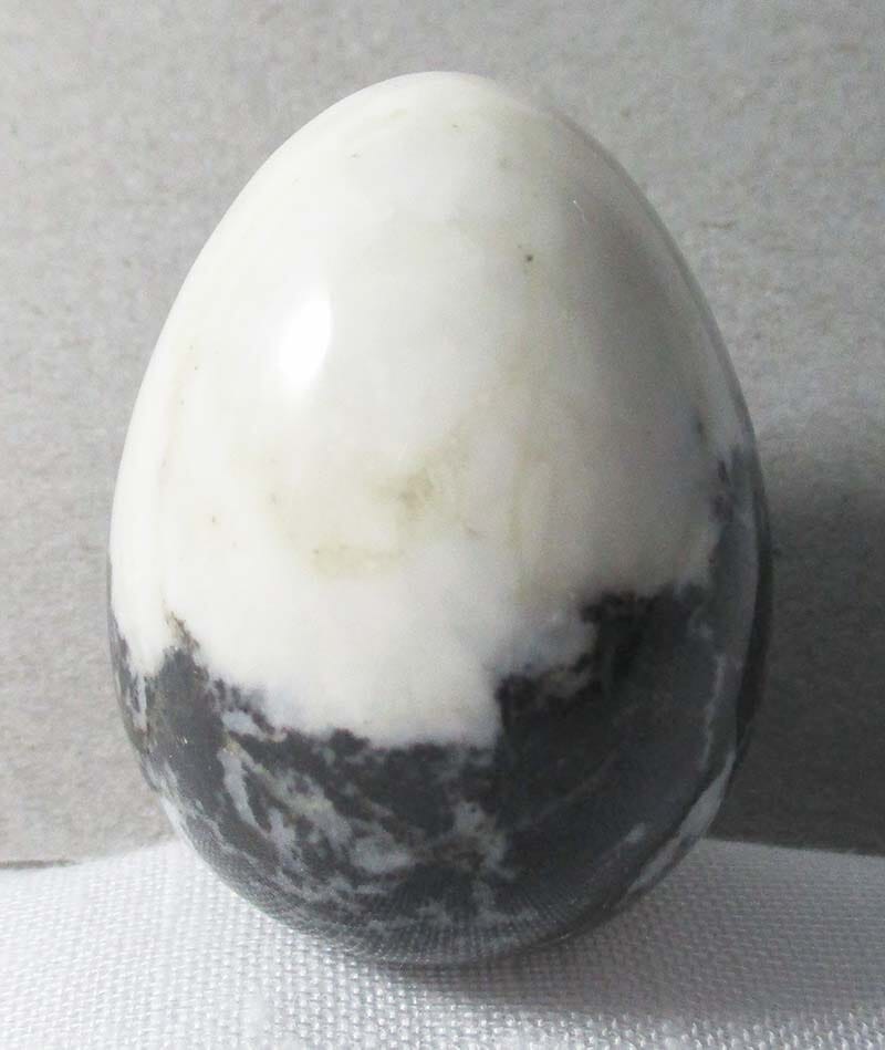 Zebra Jasper Egg - Crystal Carvings > Polished Crystal Eggs
