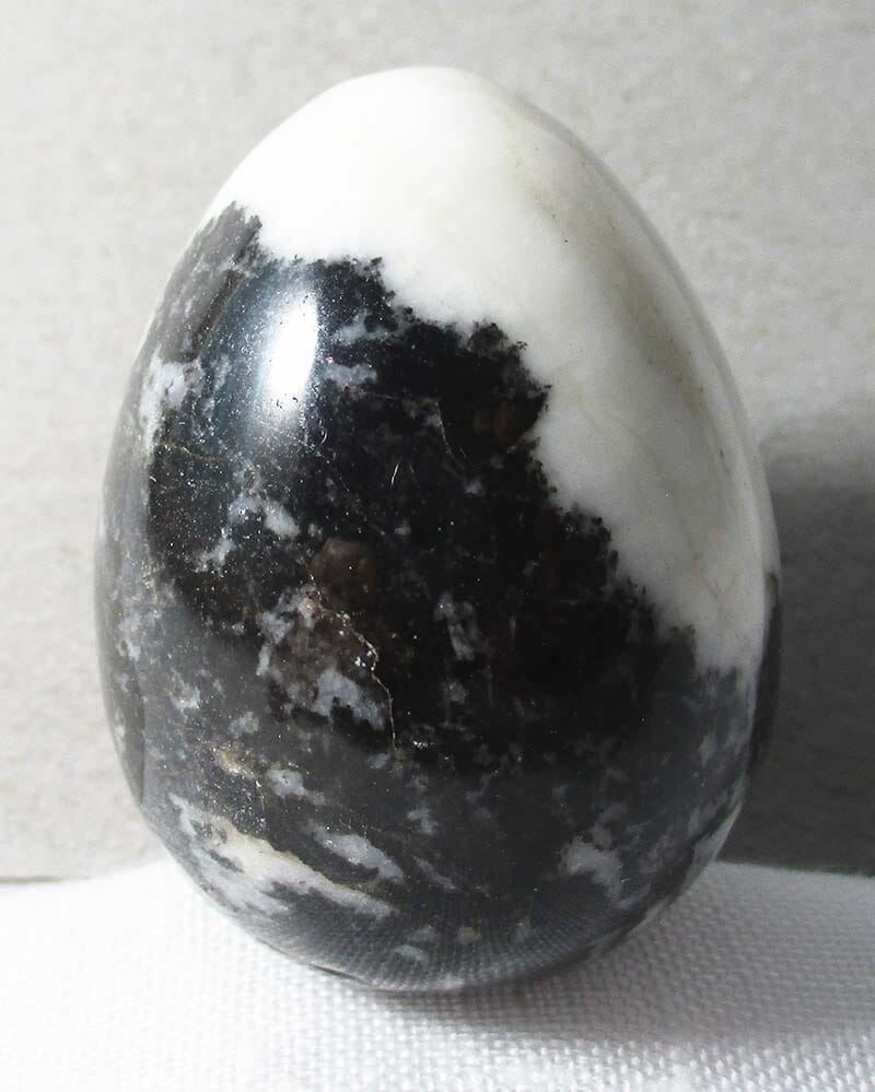 Zebra Jasper Egg - Crystal Carvings > Polished Crystal Eggs