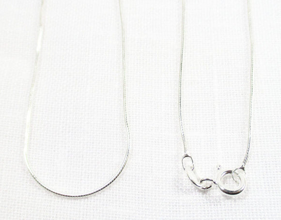 16" Silver Snake Chain | Chains & Neck Cords