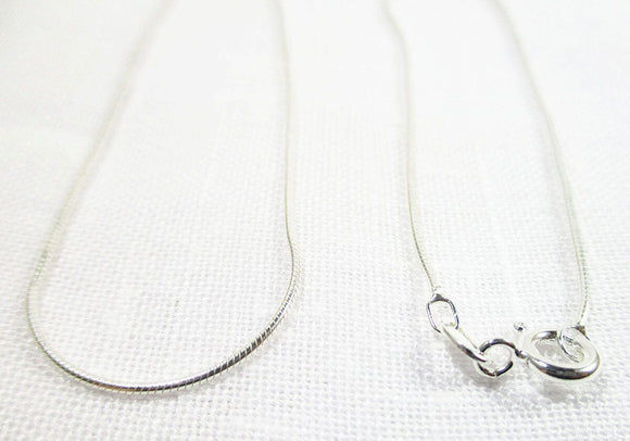 16" Silver Snake Chain | Chains & Neck Cords