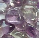 Amethyst Tumble Stones (x3) | Cut & Polished Crystals | Polished Crystal Tumble Stones