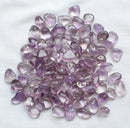 Amethyst Tumble Stones (x3) | Cut & Polished Crystals | Polished Crystal Tumble Stones