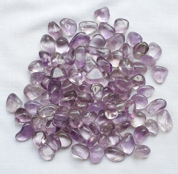 Amethyst Tumble Stones (x3) | Cut & Polished Crystals | Polished Crystal Tumble Stones