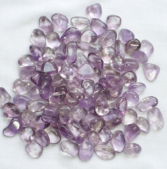 Amethyst Tumble Stones (x3) | Cut & Polished Crystals | Polished Crystal Tumble Stones