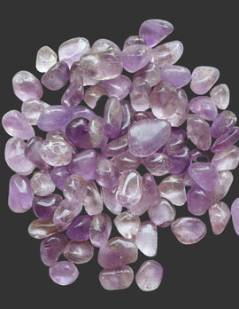 Amethyst Tumble Stones B Grade (x3) | Cut & Polished Crystals | Polished Crystal Tumble Stones