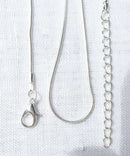 Silver Plated 16 Inch Snake Chain | Others | Chains & Neck Cords