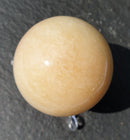 Yellow Calcite Sphere | Crystal Carvings | Polished Crystal Spheres