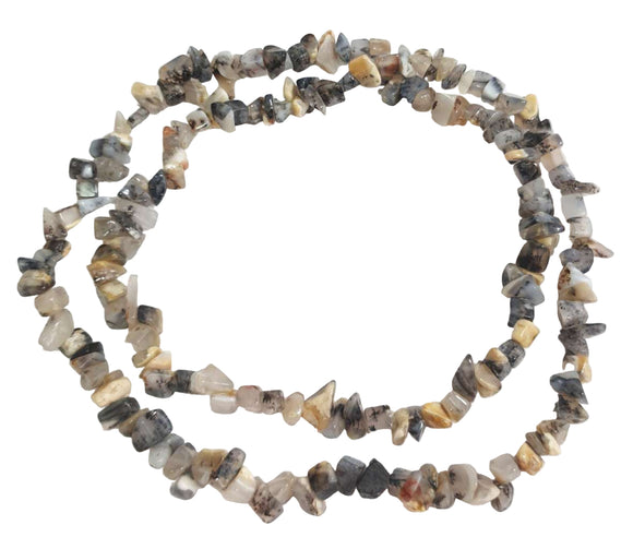 Included Quartz And Agate Chip Necklace | Crystal Jewellery | Crystal Necklaces