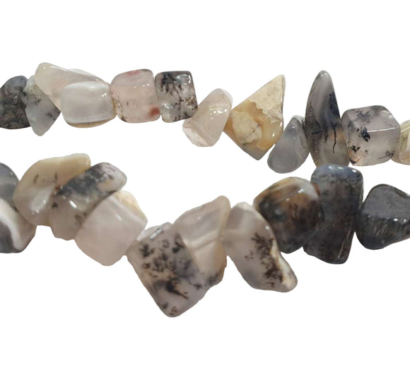 Included Quartz And Agate Chip Necklace | Crystal Jewellery | Crystal Necklaces