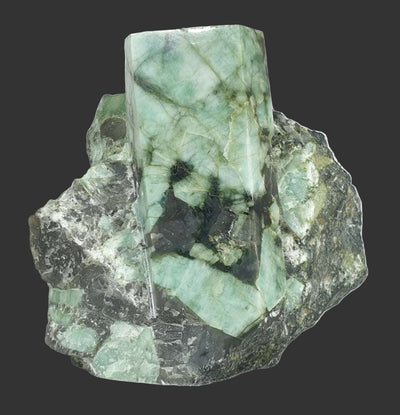 Emerald Rod in Raw Chunk (Large) | Natural Crystals | Raw Crystal Chunks