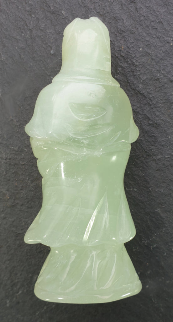 New Jade Kuan Yin  Statue | Crystal Carvings | Crystal Angels