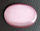 Pink Cats Eye Thumb Stone | Cut & Polished Crystals | Polished Crystal Thumb Stones
