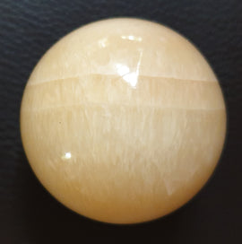 Yellow Calcite Sphere | Crystal Carvings | Polished Crystal Spheres