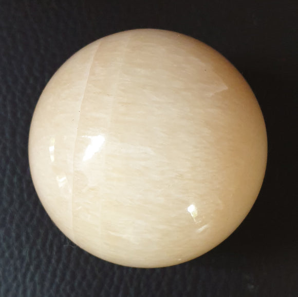 Yellow Calcite Sphere | Crystal Carvings | Polished Crystal Spheres