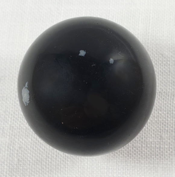 Snowflake Obsidian Crystal Sphere Smallish | Crystal Carvings | Polished Crystal Spheres
