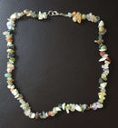 Mixed Crystal Chip Necklace 16" | Crystal Jewellery | Crystal Necklaces