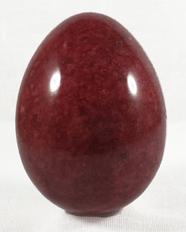 Himalayan Marble Red Egg (Large) | Crystal Carvings | Polished Crystal Eggs