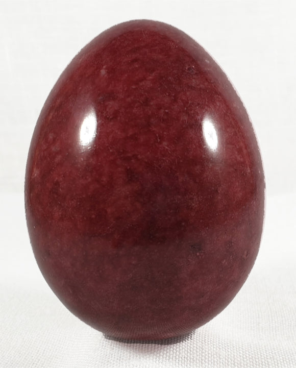 Himalayan Marble Red Egg (Large) | Crystal Carvings | Polished Crystal Eggs