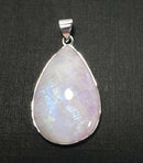 Pink Moonstone Teardrop Pendant | Crystal Jewellery | Crystal Pendants