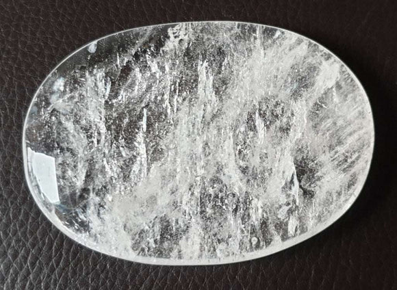 Quartz Palm Stone | Cut & Polished Crystals | Polished Crystal Palm Stones