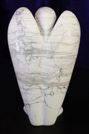 White Howlite Angel (XLarge) | Crystal Carvings | Crystal Angels