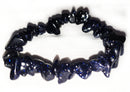 Blue Goldstone Chip Bracelet | Crystal Jewellery | Gemstone Bracelets
