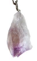 Rough Amethyst Point Keyring | Keyrings & Clip-On Crystals