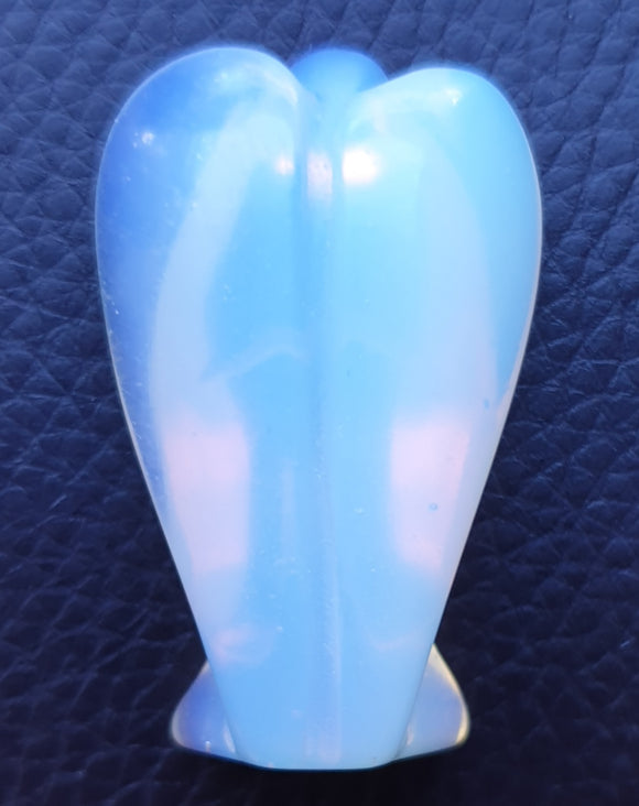 Opalite Guardian Angel (Small) | Crystal Carvings | Crystal Angels