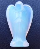 Opalite Guardian Angel (Small) | Crystal Carvings | Crystal Angels