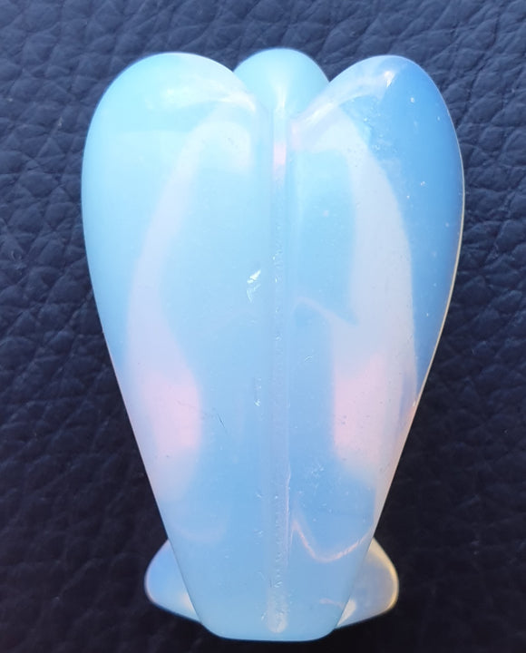 Opalite Guardian Angel (Small) | Crystal Carvings | Crystal Angels