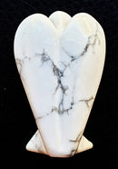 White Howlite Angel (S/M) | Crystal Carvings | Crystal Angels
