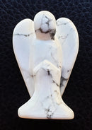 White Howlite Angel (S/M) | Crystal Carvings | Crystal Angels