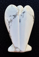 White Howlite Angel (S/M) | Crystal Carvings | Crystal Angels