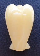 Yellow Calcite Angel (S/M) | Crystal Carvings | Crystal Angels