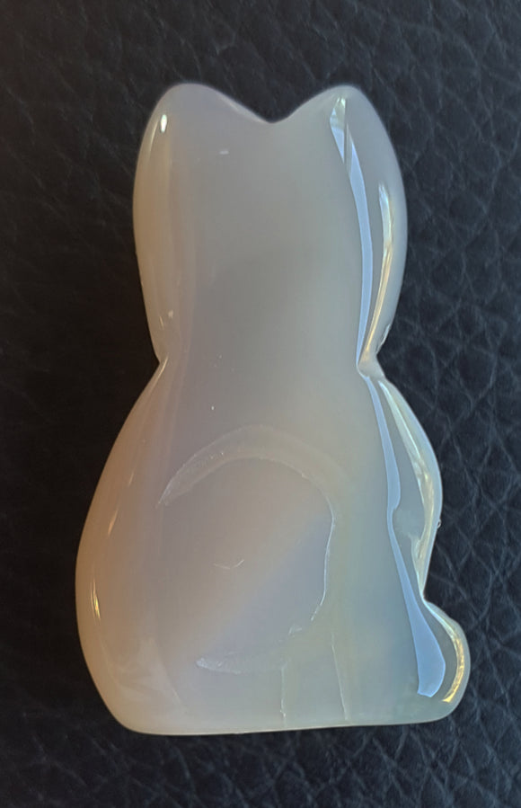Agate Cat (Small) | Crystal Carvings | Carved Crystal Animals