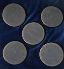 Agate Coasters Set 5 Piece | Natural Crystals | Raw Crystal Chunks