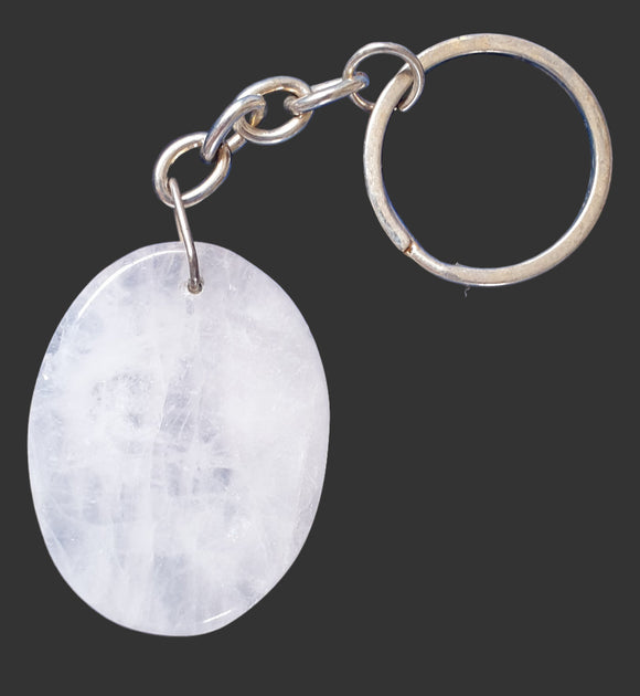 Quartz Keyring | Keyrings & Clip-On Crystals