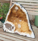 Citrine and Calcite Cathedral Crystal  Cave | Natural Crystals | Natural Crystal Clusters