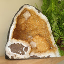 Citrine and Calcite Cathedral Crystal  Cave | Natural Crystals | Natural Crystal Clusters