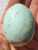 Chrysocolla Egg | Crystal Carvings | Polished Crystal Eggs